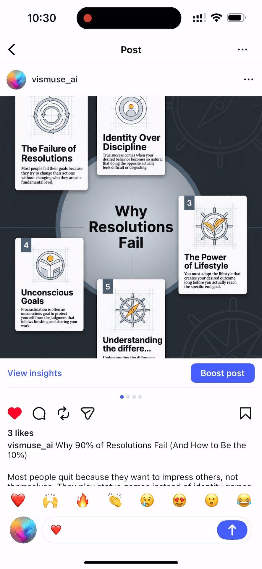 Business card and brand design example