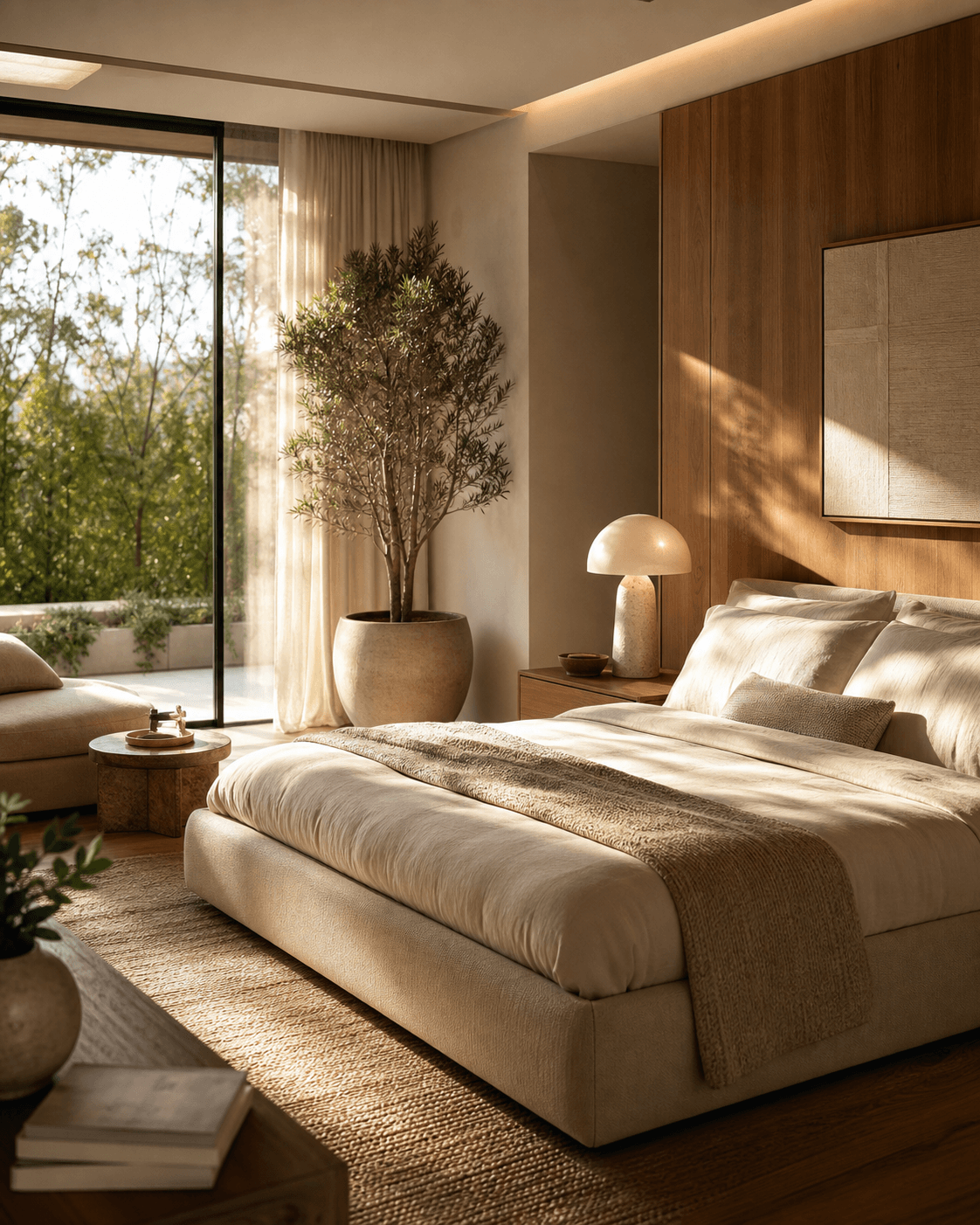 Luxury interior scene generated with AI