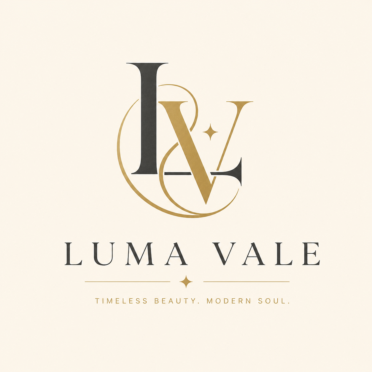 Concept de logo monogramme de luxe généré par IA
