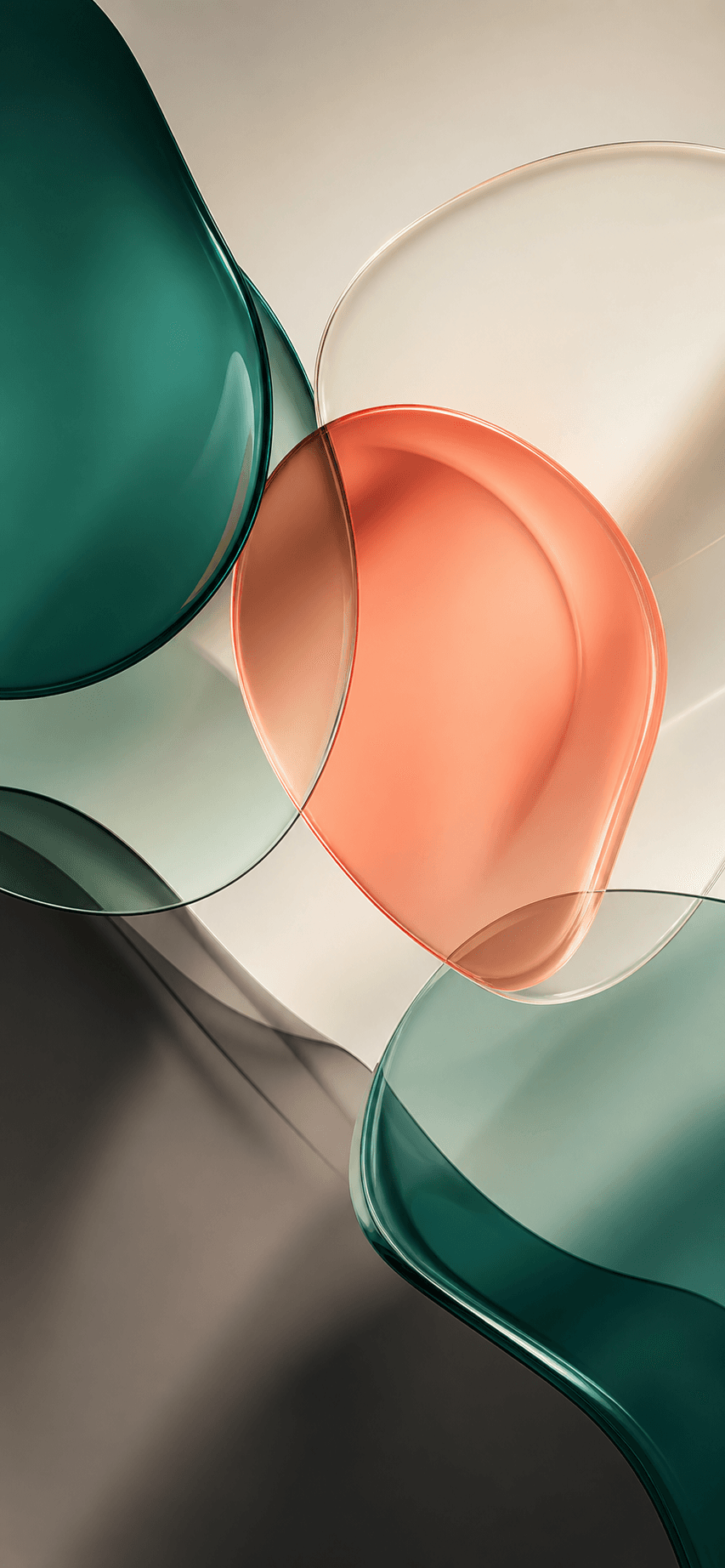 Dark abstract glass custom phone wallpaper