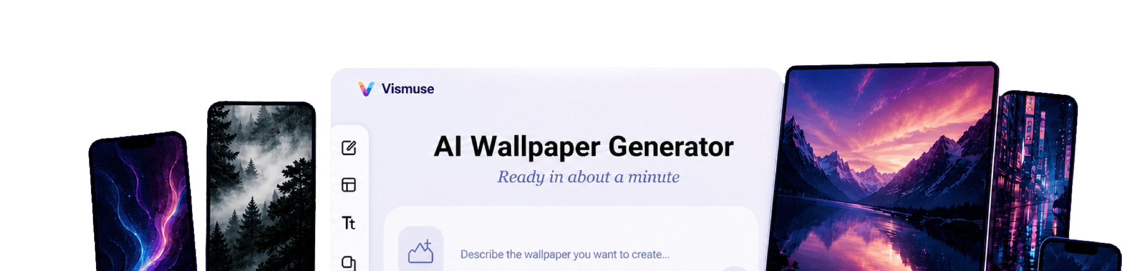Vismuse AI Wallpaper Generator examples