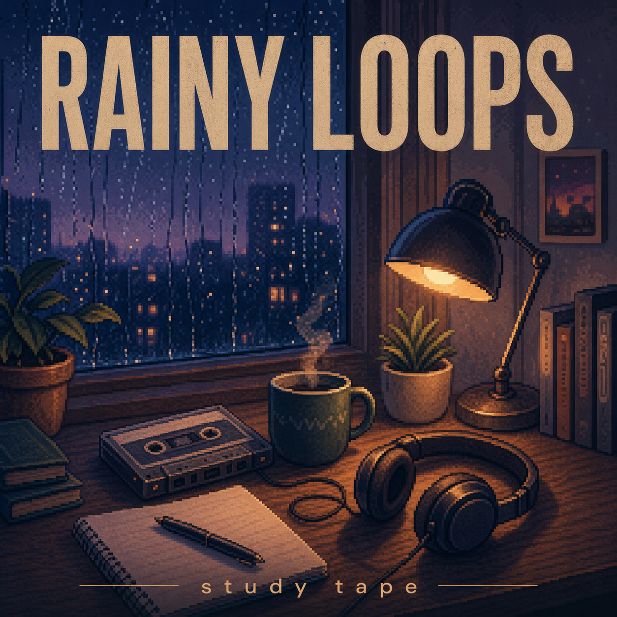 Lo-fi playlist cover example